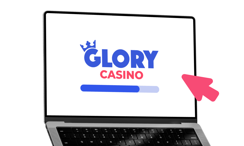 Go to the official Glory Casino site