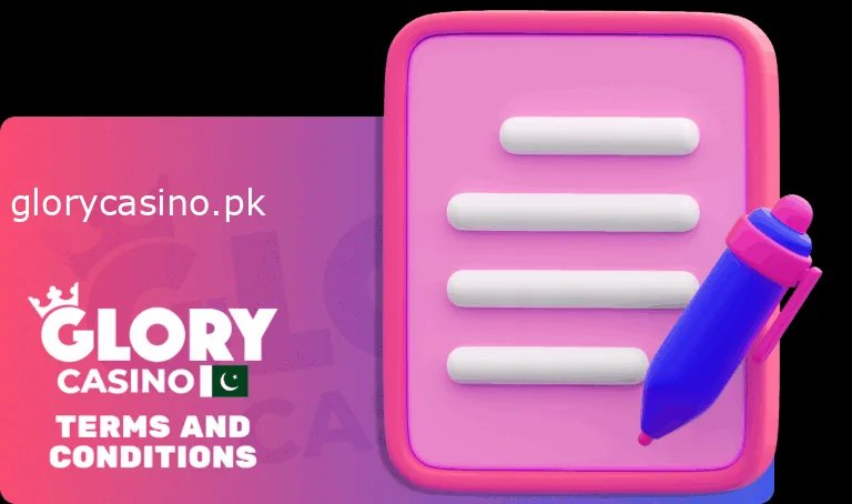 Glory Casino PK Terms and Conditions